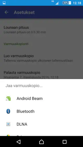 Työaika screenshot