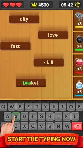 Typing Master Word Typing Game screenshot