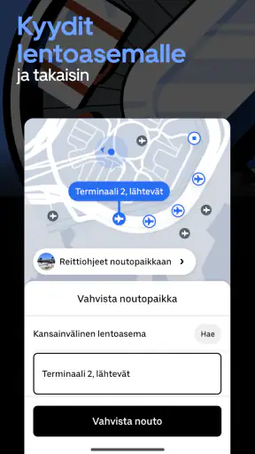 Uber - Pyydä autokyyti screenshot