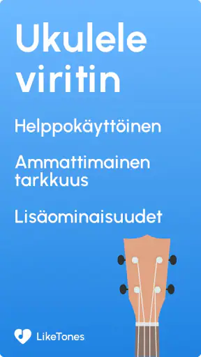 Ukulele Viritin - LikeTones screenshot