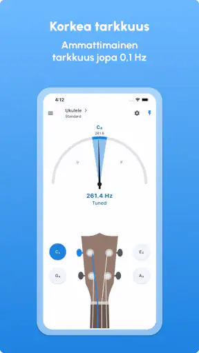Ukulele Viritin - LikeTones screenshot