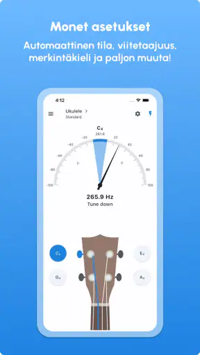Ukulele Viritin - LikeTones screenshot