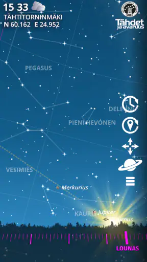 Ursan tähtikartta screenshot