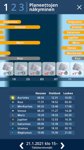 Ursan tähtikartta screenshot