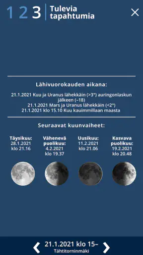 Ursan tähtikartta screenshot