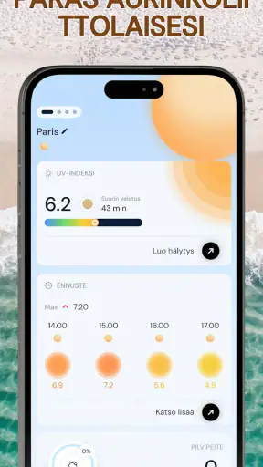 UV-indeksi - Tan-widget screenshot