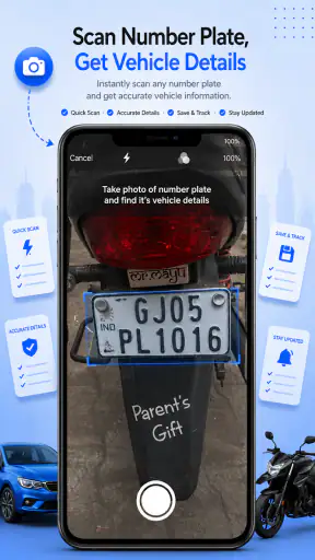 Vahan - eChallan, Vehicle Info screenshot