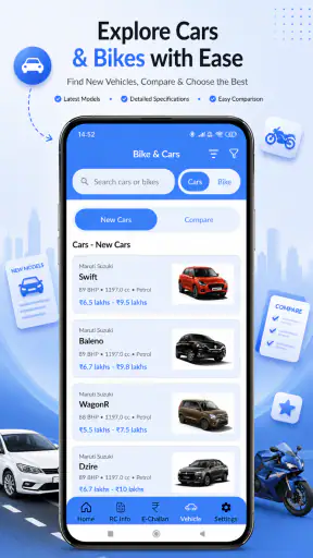 Vahan - eChallan, Vehicle Info screenshot