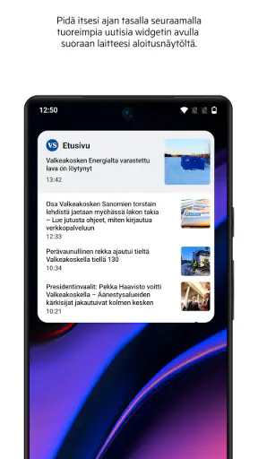 Valkeakosken Sanomat screenshot