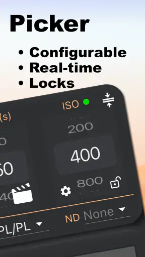 Valomittari - Lux, Valotus screenshot
