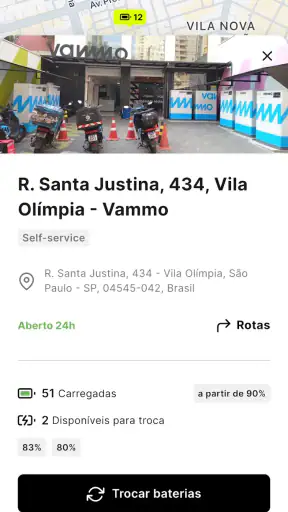 Vammo screenshot