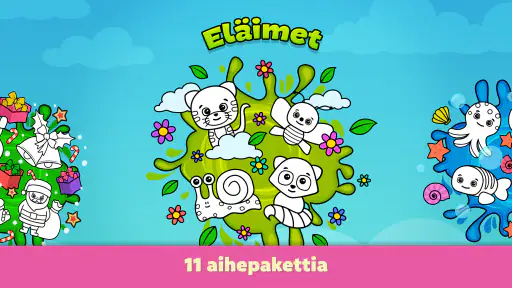Väritys Pelit Lapsille 2-5 v screenshot