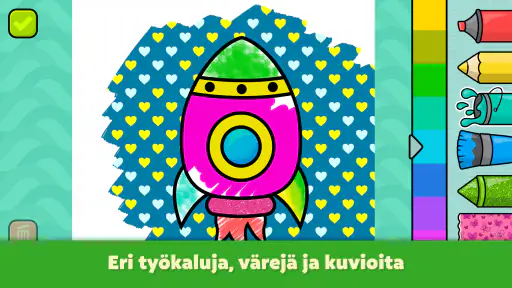 Väritys Pelit Lapsille 2-5 v screenshot