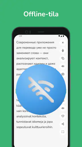 venäjä - suomi kääntäjä screenshot