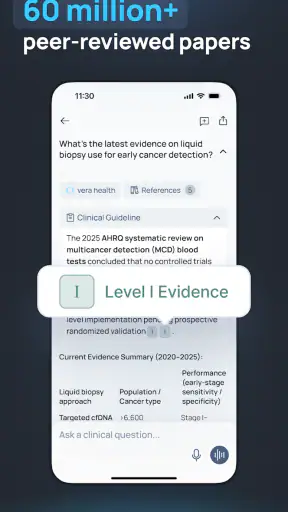 Vera—Medical AI for Clinicians screenshot