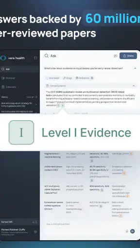 Vera—Medical AI for Clinicians screenshot