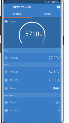VictronConnect screenshot