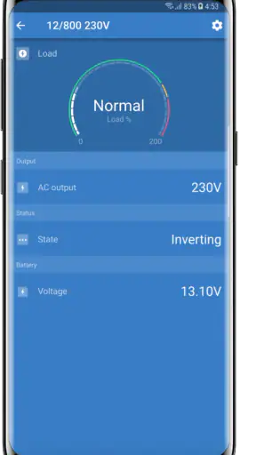 VictronConnect screenshot