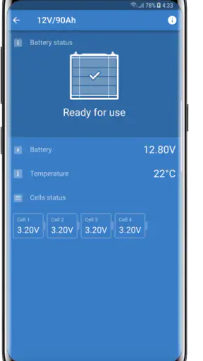 VictronConnect screenshot