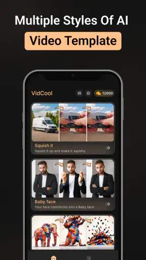 VidCool : AI Video Generator screenshot