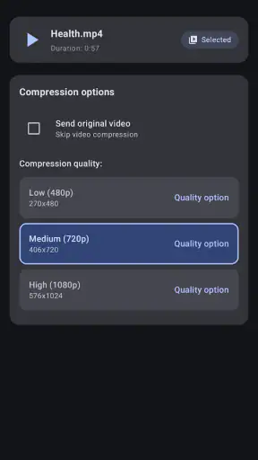 Video Player for Wear OS screenshot