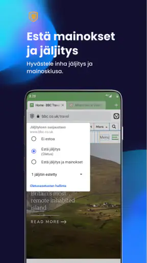 Vivaldi - Nopea ja turvallinen screenshot