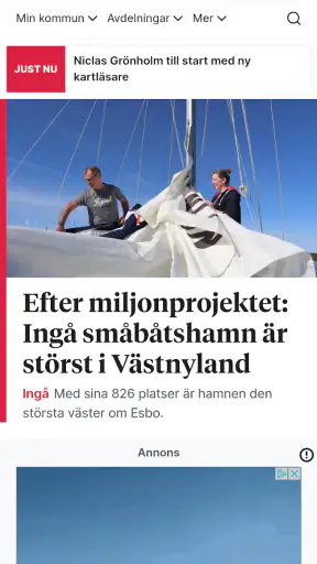 VN Nyheter screenshot