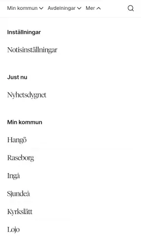 VN Nyheter screenshot