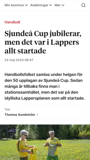 VN Nyheter screenshot