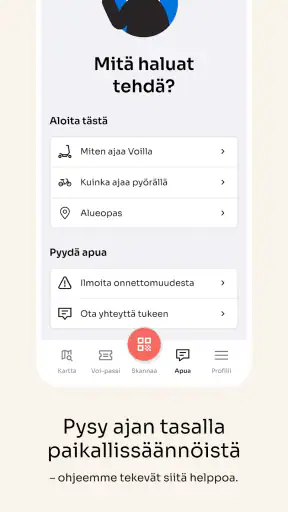 Voi – vuokraa sähköpotkulauta screenshot