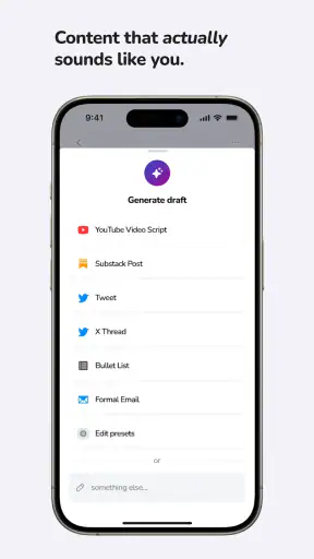 Voicepal: your AI Ghostwriter screenshot