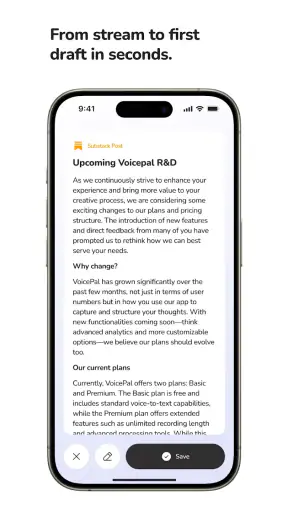 Voicepal: your AI Ghostwriter screenshot