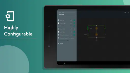 VoltSim - circuit simulator screenshot