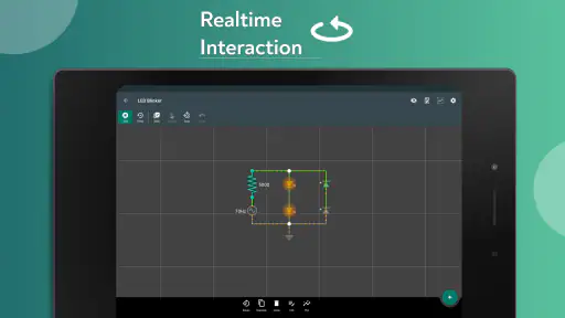 VoltSim - circuit simulator screenshot
