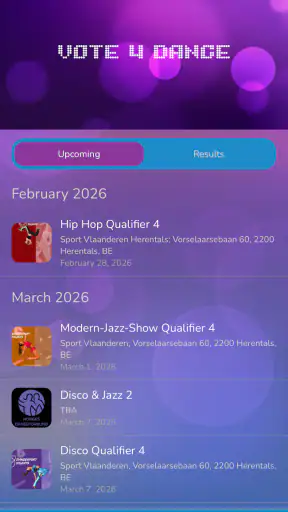 Vote4Dance screenshot