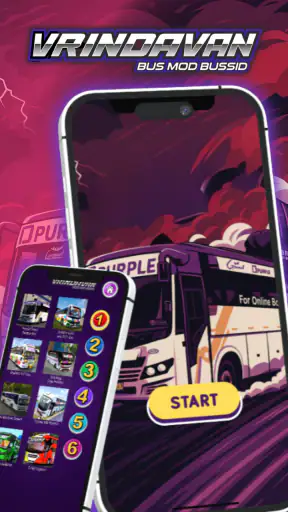 Vrindavan Bus Mod Bussid screenshot