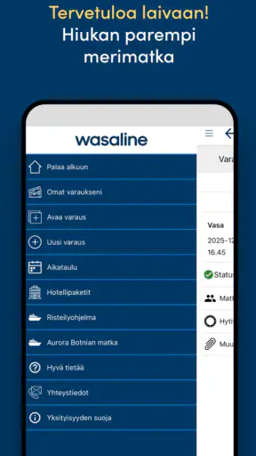 Wasaline screenshot