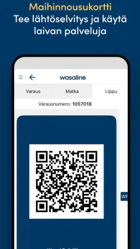 Wasaline screenshot