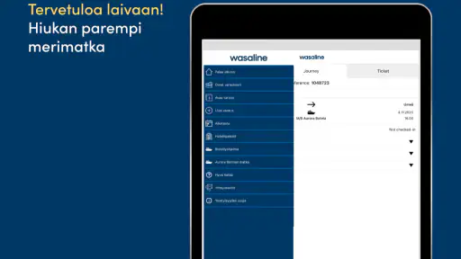 Wasaline screenshot
