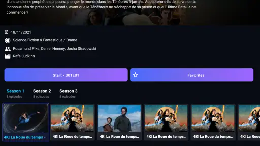 Wave IPTV screenshot
