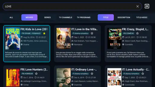 Wave IPTV screenshot