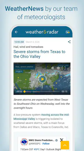 Weather & Radar Forecast screenshot
