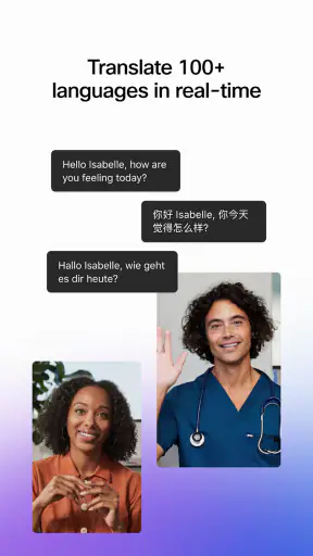 Webex screenshot
