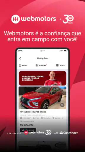 Webmotors: comprar carro screenshot