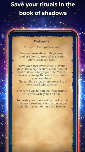 Wicca - Calendar and guide screenshot