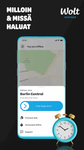 Wolt Courier Partner screenshot