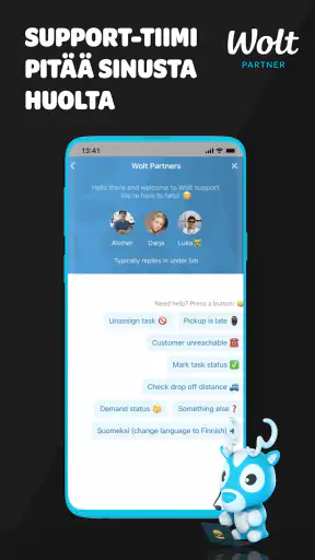 Wolt Courier Partner screenshot
