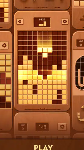 Woodoku: Puupalikka Pulmapelit screenshot