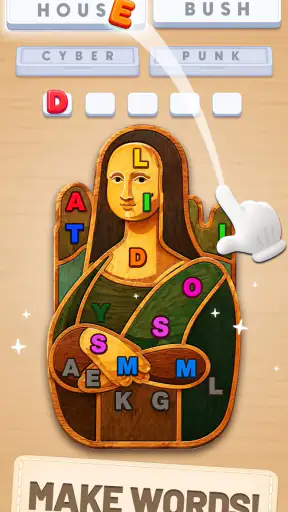 Word Jam - Screw Puzzle screenshot
