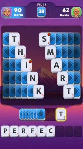 Word Tiles GO screenshot